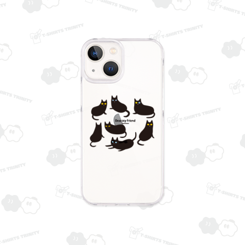 デザインにゃんこシリーズ 黒ねこマイフレンズ