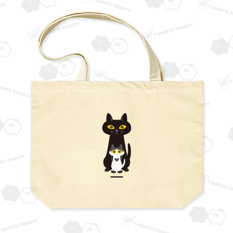 デザインにゃんこシリーズ 親子ねこ ハチワレ