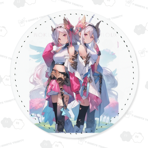 双子のファンタジーガール