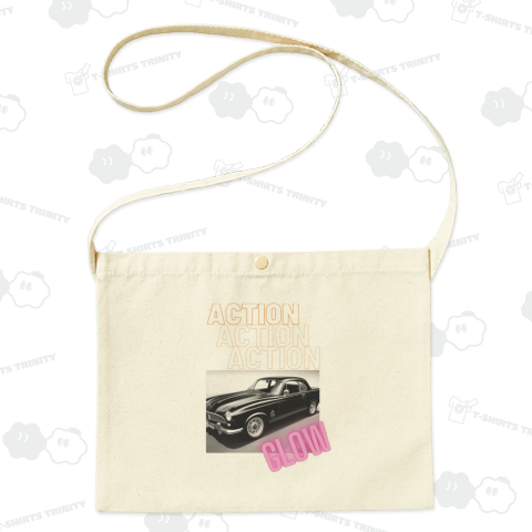 ACTION 車 イラスト フロントプリントver.