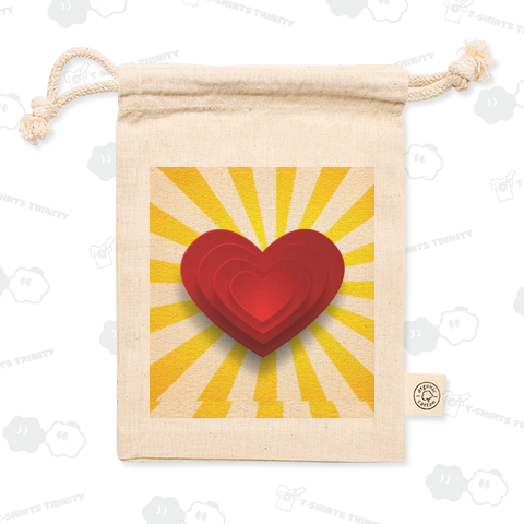 ハートからの光線