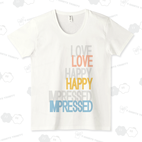LOVE HAPPY IMPRESSED