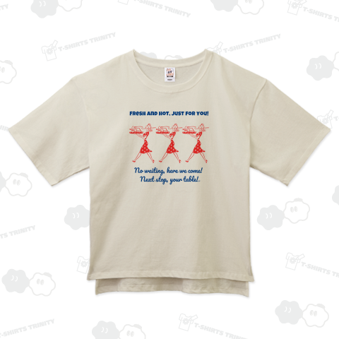 大忙しなウエイトレス