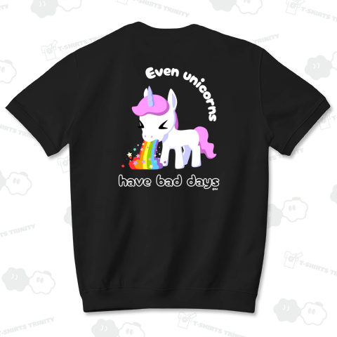 キラキラユニコーン【バックプリント】