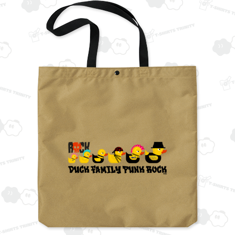 パンクなアヒルの親子