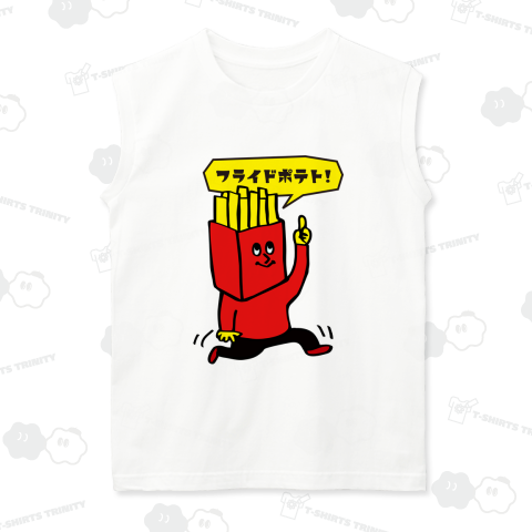 グラフィックシリーズ「ポテトマンがソロで登場!」