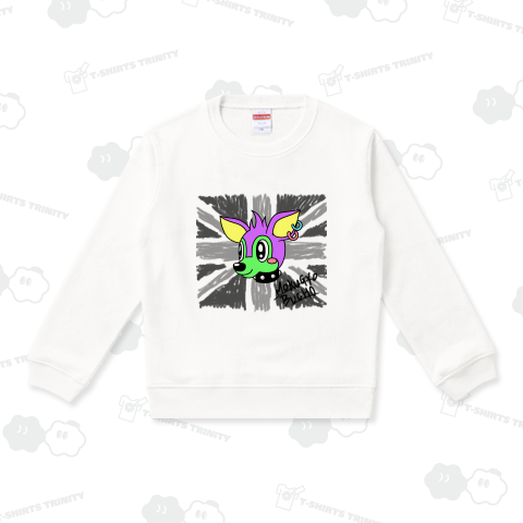 バンビ&ユニオンジャックモノクロ