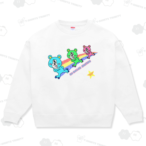 ローラースケート3連クマさん