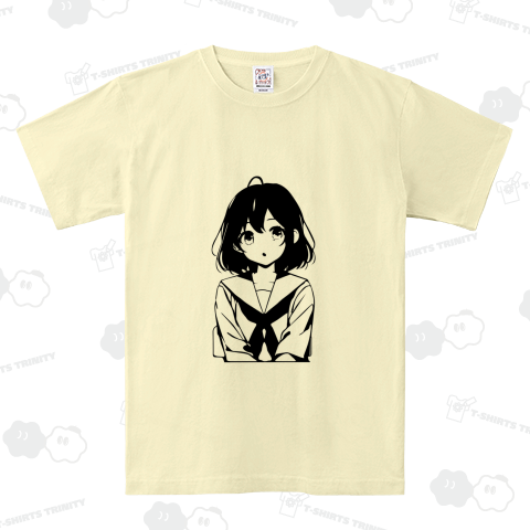 話を聞く女子高生