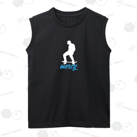 mercy B White×Light blue