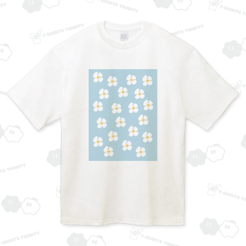 フラワー - ライトブルー