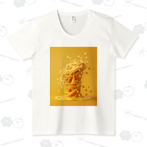 チーズと共に踊るパスタ