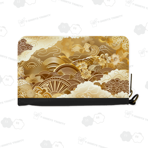 日本の伝統的な金色の模様