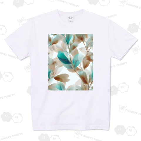 優美に揺れる葉のアブストラクト