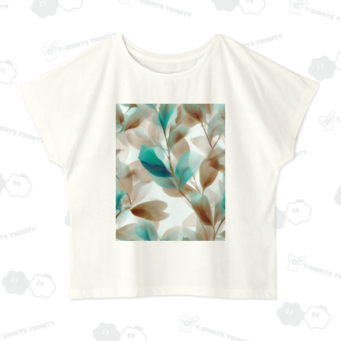 優美に揺れる葉のアブストラクト