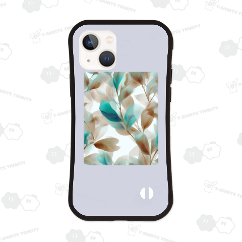 優美に揺れる葉のアブストラクト