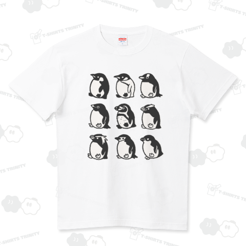 ころころペンギン ハイクオリティーTシャツ(5.6オンス)