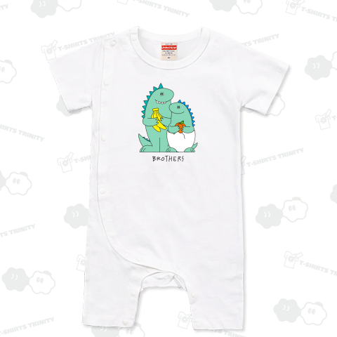 Kaiju Brothers ベビー カバーオール(5.6オンス)