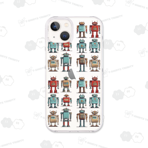 9体の懐かしいジャンクロボット