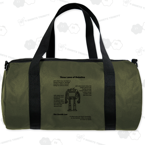 アシモフのロボット3原則と落書きロボット/黒