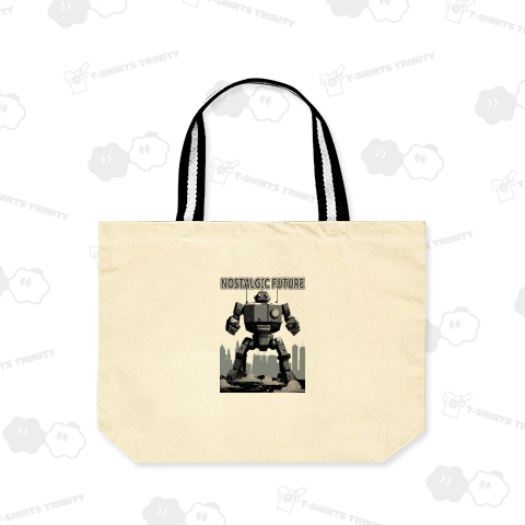 街に出現したレトロな巨大ロボット 3