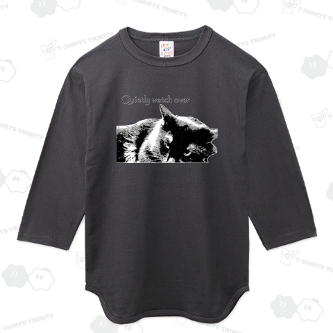 静かに見守るぶーちゃん