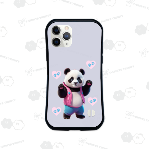 2/22「猫のポーズするパンダ」