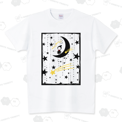 夜空の小人 スタンダードTシャツ(5.6オンス)