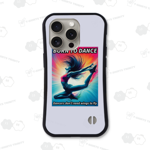 新作!!BORN TO DANCE フレスコカラーバージョン(バックプリント③) "心からの感謝を込めて。 あなたと共に、羽ばたこう。"