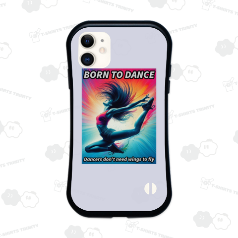 BORN TO DANCE フレスコカラー(バックプリント⑤) "これは、ただのTシャツじゃない。 あなたの生き方を映す、メッセージだ。"