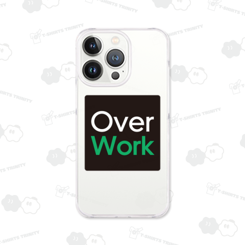 働き過ぎのあなたへ「オーバーワーク」(アイコン風)