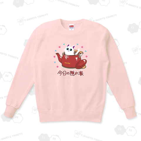 どこいった?やかんに潜む猫の秘密基地_赤ポット