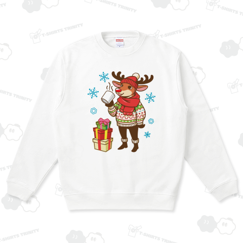 トナカイにも休息が必要_白