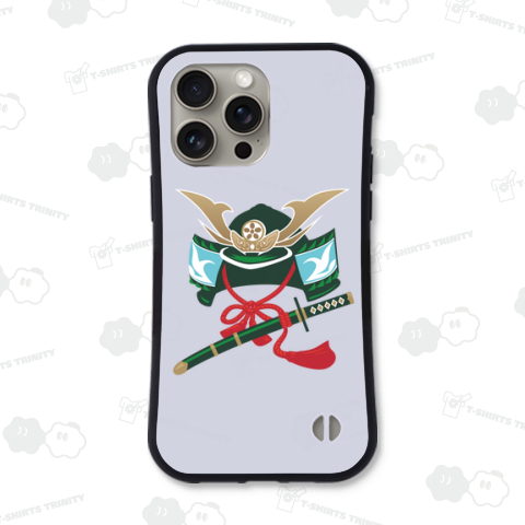 兜と刀で決める和のサムライ魂_白