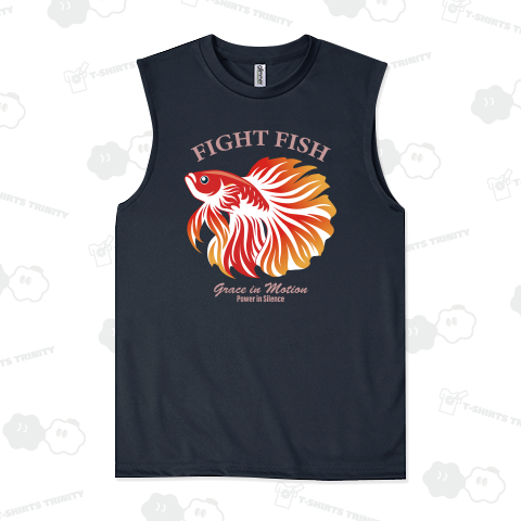 美ヒレひらり、気の強い闘魚ベタ_赤