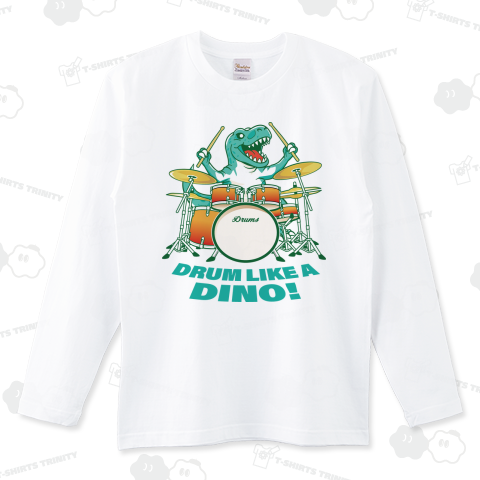 ティラノ・ドラミングソウル_白