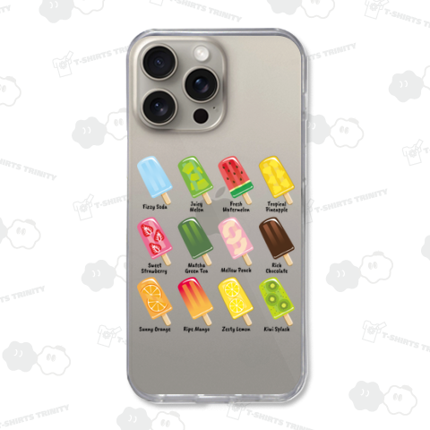 夏の誘惑!ポップなアイスキャンディーセレクション_白