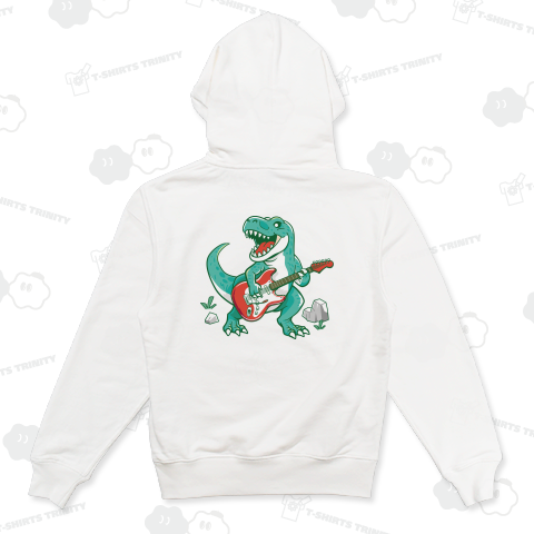 ティラノ・ロッキンギター_白(背面)