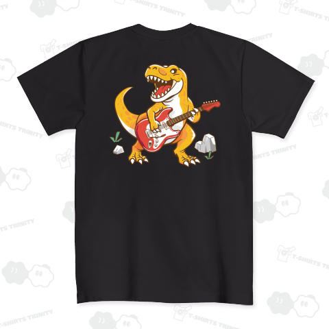 ティラノ・ロッキンギター_黒(背面)