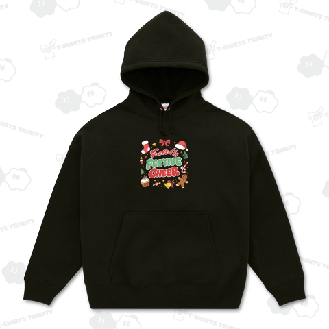 Fueled by Festive Cheer – クリスマス・ホリデータイポグラフィデザイン_BK