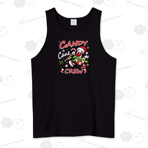 サンタ帽キャンディーケーンのクリスマスキャラクター