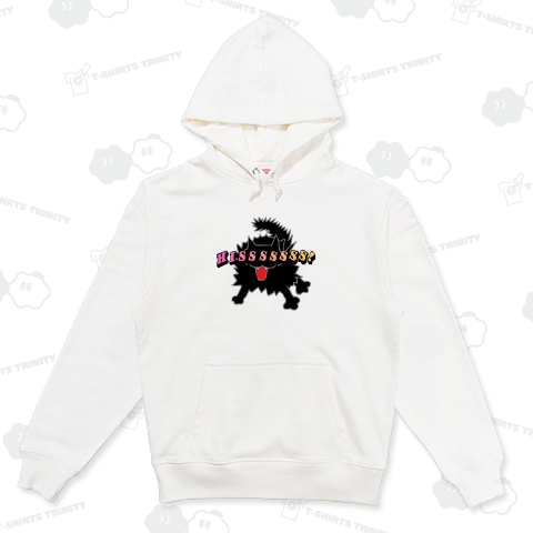 あ～びっくりした 黒猫カラー文字