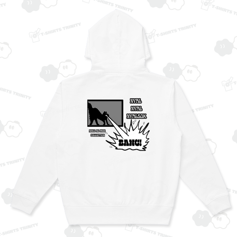 バックプリント にゃるにゃるにゃるそっく2クロ:ねこのひげあつめ。