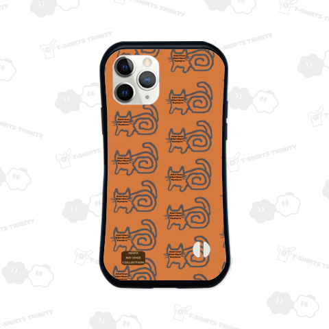 ねこのひげあつめ。うずまきあめしょー:おれんじぱたーん