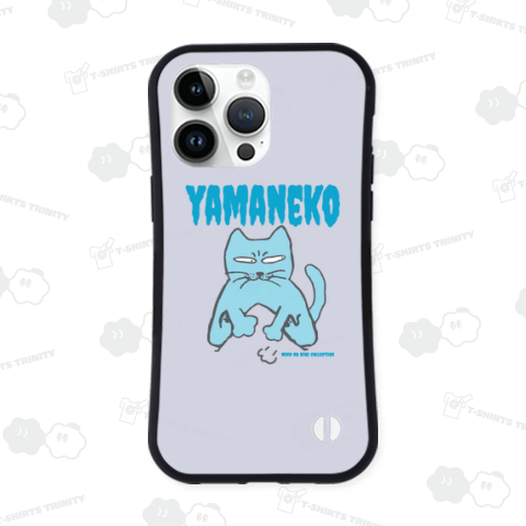 らくがき・やまねこ・ぶるー:ねこのひげあつめ。