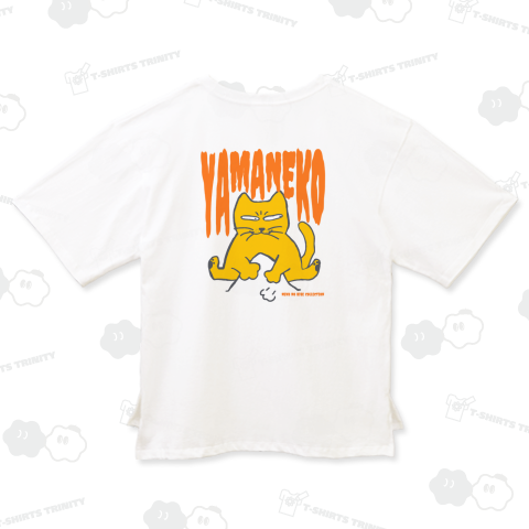 バックプリント:らくがき・やまねこ・おれんじ:ねこのひげあつめ。