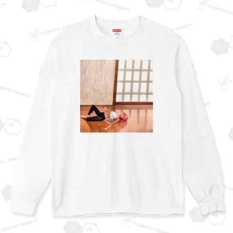 ヨガポーズ「横たわった合せきのポーズ」