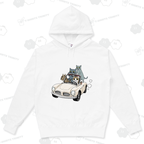 ドライブする猫たち