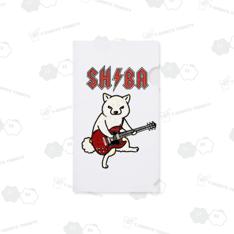 ダックウォークの柴犬(白柴)