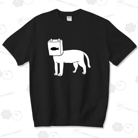 袋かぶり猫・魚